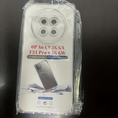 Transparent Phone Case for Oppo A6 Pro 4G Soft Silicone for Oppo A6 Max GT 5G Back Cover Clear Case A6Pro