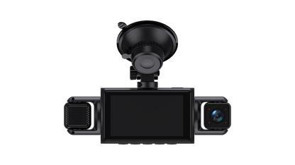 Car Dash Cam 4 Channel Black Box WiFi Driving Camera FHD 1080P Front Left Right Rear Night Vision Loop Recording Add Hardwire