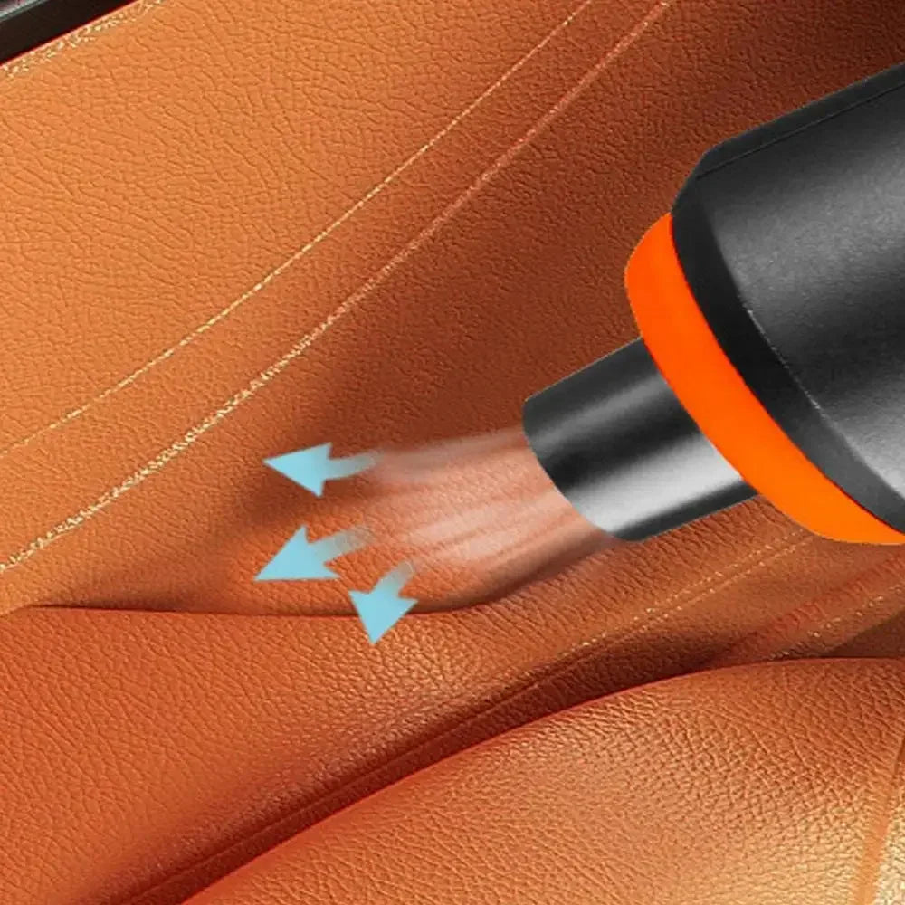 9000Pa Wireless Car Vacuum Cleaner USB Charging 1200mAh Portable Cleaning Appliance Mini Wet and Dry Vacuum Cleaner Household