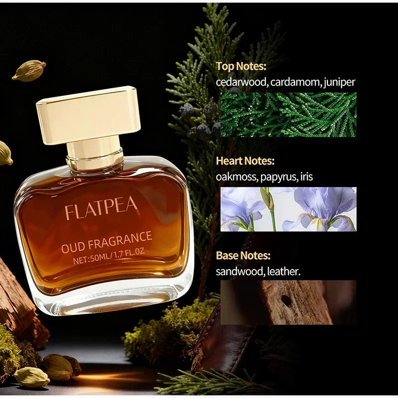 Dubai Arab Men Perfume 100ml Fresh Elegant Cedar Wood Eau De Toilette Charming Unisex Dating Business Fragrance Lasting Scent