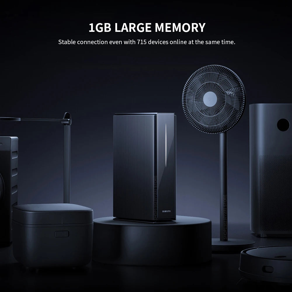 New Xiaomi Router BE6500 Pro WiFi 7 2.4/5GHz Mesh Dual Band Qualcomm 4-Core Processor Chinese Version,With adapter