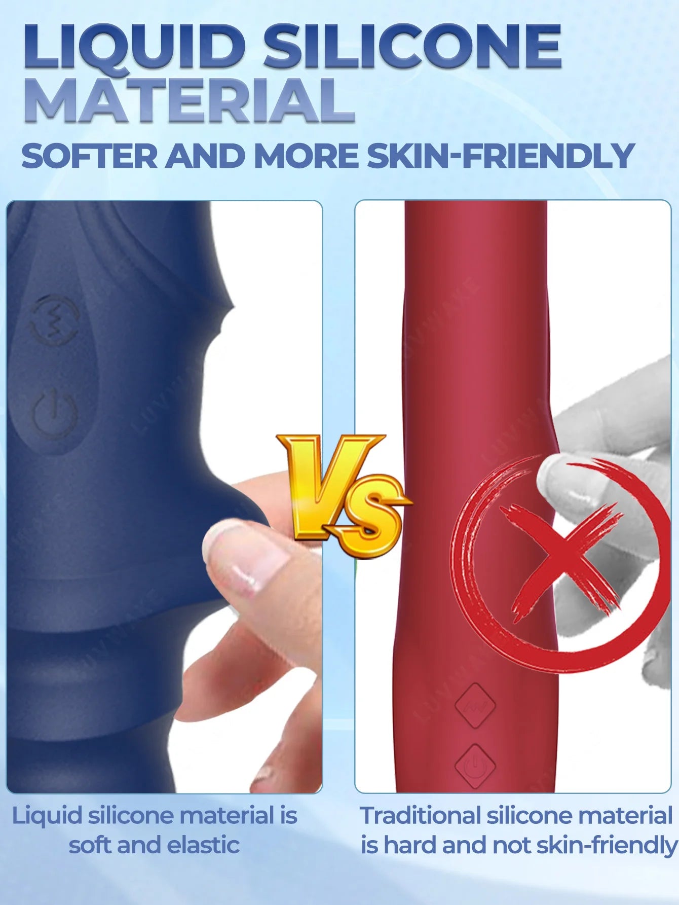 Thrusting Vibrator G Spot Vibrator Anal Dildo with 10 Vibrating 3 Thrusting Liquid Silicone Vaginal Massage Clitoris Stimulator
