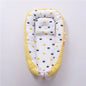 Baby Nest for Co Sleeping Newborn Baby Lounger Cotton Breathable Adjustable Baby Crib In Bed Portable