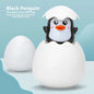 Baby Bathing Toy Kids Cute Duck Penguin Dinosaur Egg Water Spray Sprinkler Bathroom Sprinkling Shower Swimming Water Toys Gifts