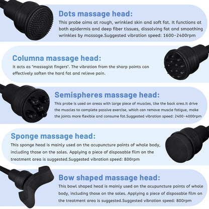 G5 Vibrating Body Slimming Machine High Frequency Cellulite Reduce Shaping Massager Weight Loss Massager Beauty Device