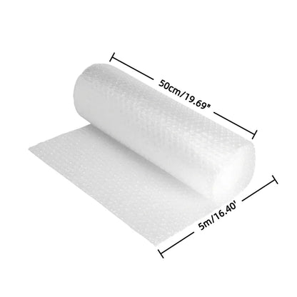 50cm x 5m Industrial Wide Bubble Wrap Roll Extra Large Heavy-Duty Protection for Furniture Electronics Bulk Warehouse Packing