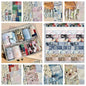 10Rolls Plaid Thousand-Bird Bow  Stars Nail Foils Transfer Paper  Nail Art Stickers  Manicure Set Decal  Nails Decoration