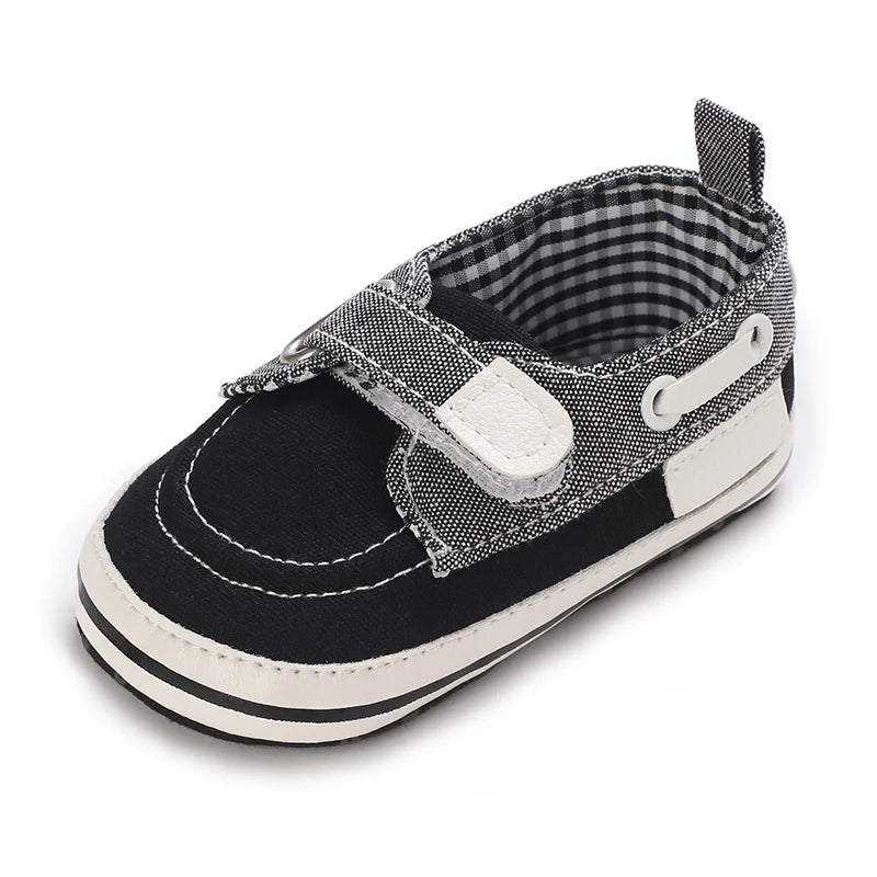 HAIZHIW 0-18M Baptism Newborn Baby Prewalker Girls Boys Casual Shoes Leather Non-Slip Soft-Sole Infant Toddler First Walkers