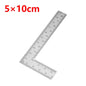 Mini Framing Ruler L Square Stainless Steel Right Angle Ruler Precision Measuring Layout Tool For Building Framing Gauges
