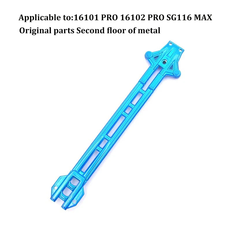 16101 PRO 16102 PRO SG116 MAX PRO RC Car 1:16 Blue Upgraded Metal Spare Parts Model 4WD/ Original Spare Parts Drive Shaft Gear