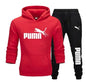 2026 Ne w Autumn and Winter Men's Pullover Hoodie and Pants Two-Piece Set Fashionable Trendy Fitness Casual Sportswear