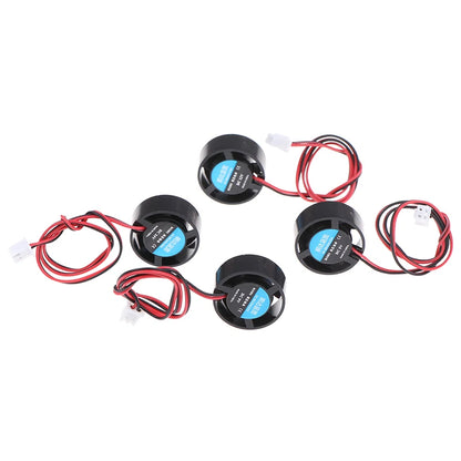 25.5x10mm 5V 9V 12V 24V Round Mini Cooling Fan for LED Lamps Computer Radiator