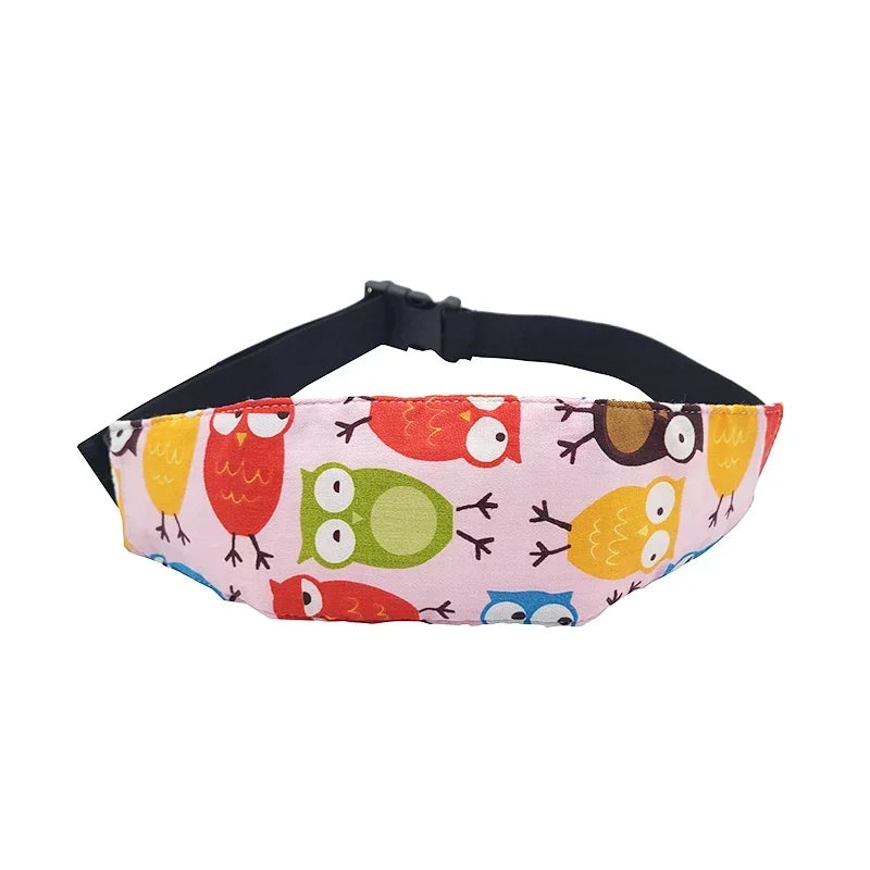 Toddler Sleep Positioner Baby Carseat Head Support Adjustable Infant Stroller Neck Relief Strap Pillow Fastening Belt Headrest