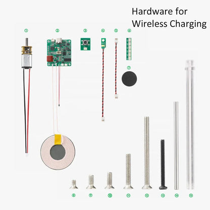 For Bambu Lab 3D Printing DIY Creative Model Computer Wireless Mouse Aviation Model Engine LED Light Kit 001 3D Printer Par