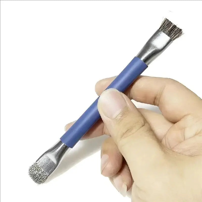 Anti-Static ESD Safe Double Headed Brush Circuit Board Repair for IC Chip PCB Welding Mobile Phone/Computer Mainboard Cleaning
