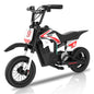RCB KIDS Kids Electric Motorcycle R9X PRO 350W 36V Ride-On Toy, 3 Speed 25km/h, 16km Range, LED Light, Rechargeable, 6+, Max 80kg