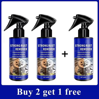 Automotive Car Rust Remover Spray Clean Metal Iron Quickly Auto Exhaust Pipe Rust Derusting Spray Stain Removal Agent