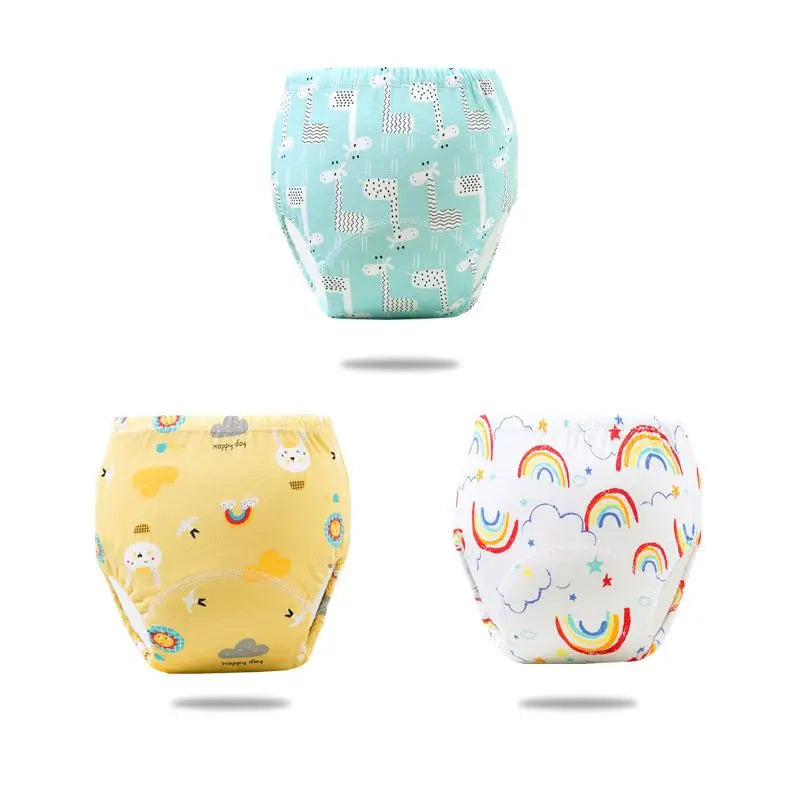 Reusable Elinfant Ecological Baby Diaper Training Pants Waterproof Washable Cotton Cleanliness Learning Panties Breathable Cloth