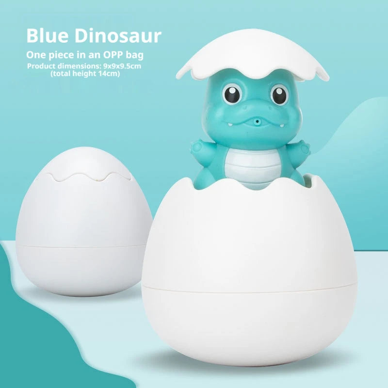 Baby Bathing Toy Kids Cute Duck Penguin Dinosaur Egg Water Spray Sprinkler Bathroom Sprinkling Shower Swimming Water Toys Gifts