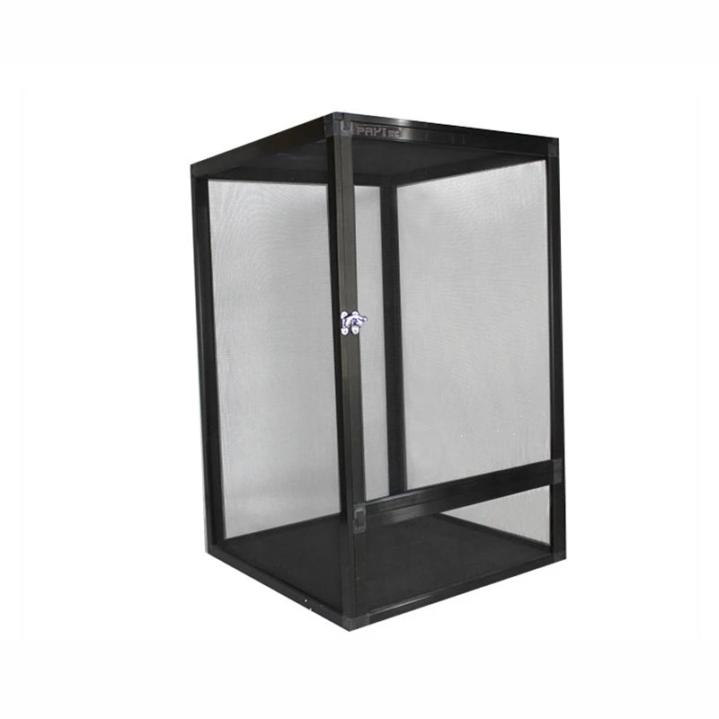 Reptile Terrarium Tall Landscape Ecological Tank Metal Mesh Door Breeding Cage Front Opening Reptile Rainforest Habitats