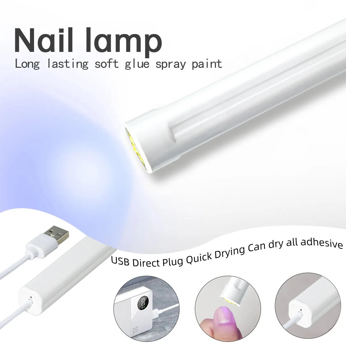 20/22Tips UV Semi cured Gel Nail Stickers Waterproof Long Lasting Full Gel Nail Wraps Press On Nail Decal DIY Manicure