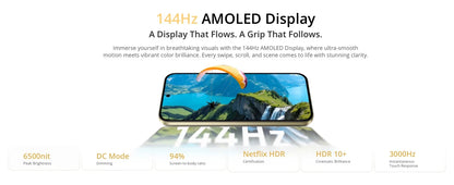 New Arrival realme 16 Pro 5G Smartphone European Version 200MP LumaColor Camera 6500nit AMOLED Display 6500mAh Battery NFC