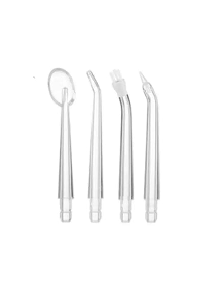 4 Pcs/Set Replaceable Oral Dental Nozzles for Oral Irrigator Dental Water Jet Water Pick Mouthwasher Flosser