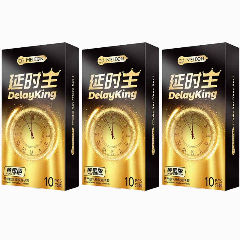 10/30/50pcs Delayed Ejaculation Condoms for Men,Long Lasting Particle Penis Sleeve,Moisturizing Latex Condom for Adults Sex Toys