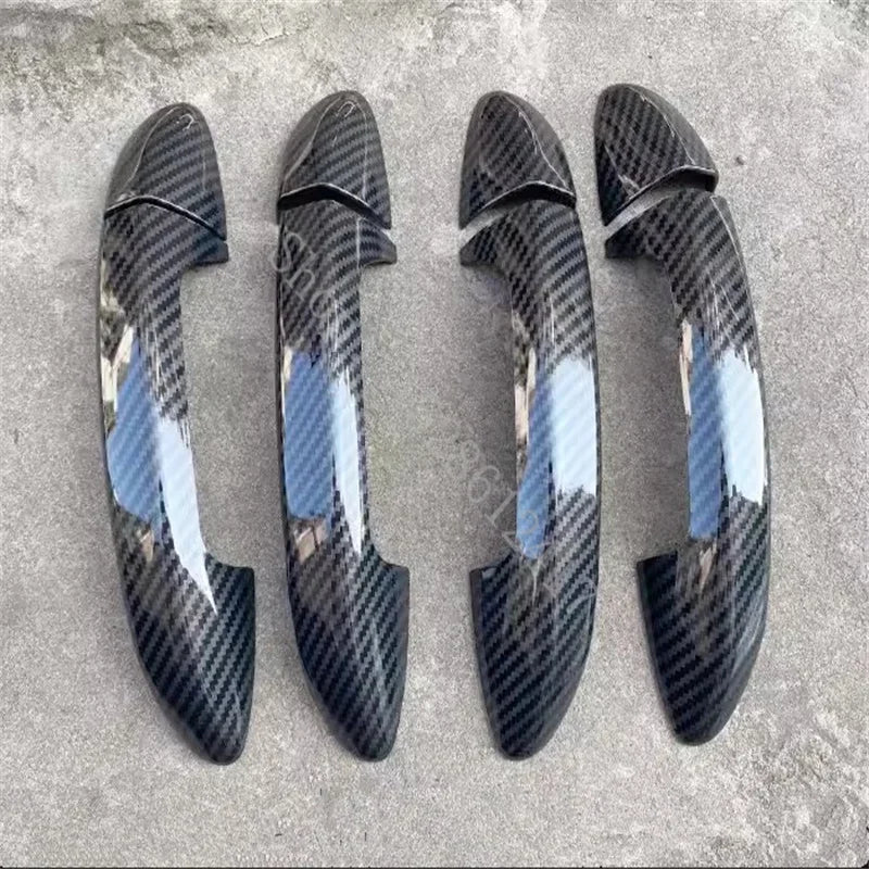 Car Accessories For VW Volkswagen Passat CC b6 b7 3c b7.5 7.5 sedan Varian ABS Chrome Carbon Fiber Car Door Handle Cover Trim