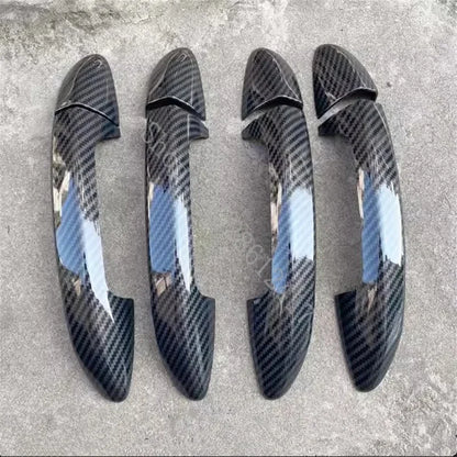 Car Accessories For VW Volkswagen Passat CC b6 b7 3c b7.5 7.5 sedan Varian ABS Chrome Carbon Fiber Car Door Handle Cover Trim
