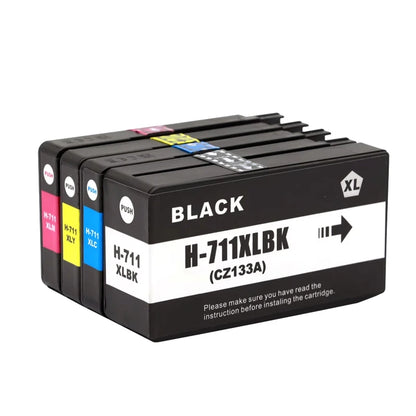 Compatible Ink Cartridge For HP 711 711XL For HP711 Replacement Ink Cartridge For HP DesignJet T520 T120 T530 T130Inkjet Printer
