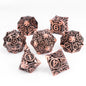 7pcs DND Metal Dice Set MTR Polyhedral Dice for Dungeons And Dragons Role Playing Games D&D Dice Set Dnd Gifts