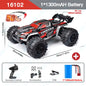 ZWN 1:16 70KM/H Or 50KM/H 4WD RC Car With LED Remote Control Cars High Speed Drift Monster Truck for Kids vs Wltoys 144001 Toys