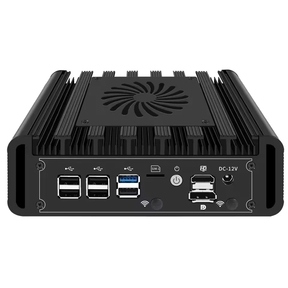 Topton Metal VPN 2x 10G SFP+ Firewall Mini PC 3x 2.5G NICs i226-V Intel i3 N305 N300 N150 DDR5 NVMe Proxmox OpenWrt Home Server