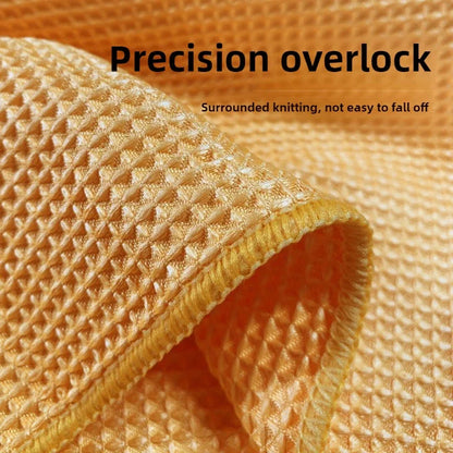 Car Wash Towel Glass Cleaning Water Drying Microfiber Window Clean Wipe Auto Detailing Waffle Weave for Kitchen Bath Home Office