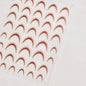 1 piece  5D silver nail stickers metal mini star nail art stickers high quality exquisite decals self-adhesive nail art stickers
