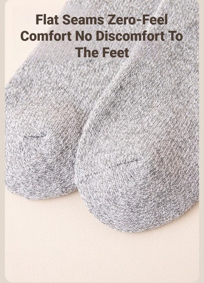 CHUANGERM 3 Pairs Men's Winter Thermal Socks Thick Warm Snow‑Proof Casual Outdoor Daily Wear Soft Comfort Meias Masculinas
