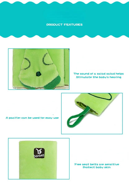 Baby Stroller Seat Belt  Cover Baby Car Seat Belt Cushions Pads Pram Accessories Baby Neck Pad Protector