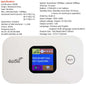 150Mbps 4G Lte Wifi Router Wireless Portable Unlock Modem Mini Pocket Wifi Router Mobile Hotspot With Sim Card Slot Repeater