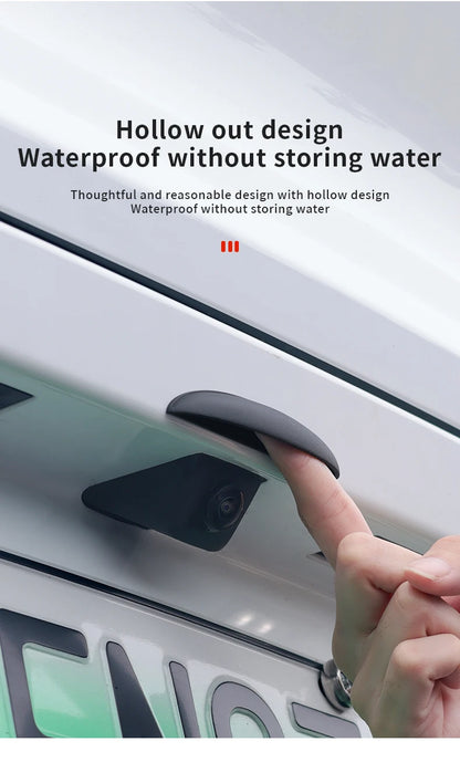 Car Reversing Rear Camera Rain Cover ABS Rain-Proof Car Reverse Camera Rain Shade Cover Waterproof Shield Car Exterior Accessory