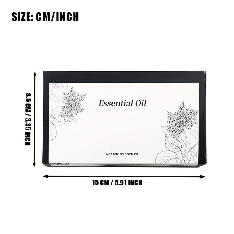 Car Air Fresheners, Three-Piece Set, Portable Car Fragrance, Various Perfume Scents, Used with a Car Diffuser