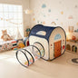 Fun Play Tent with Crawling Tunnel, Large Pop-Up Toy Castle Tent, Portable Toy Playhouse, Great Outdoor Party Tent and Beach Toys, Birthday/Christmas/Thanksgiving/Halloween Party Decorations, Holiday Gifts, Accessories Not In