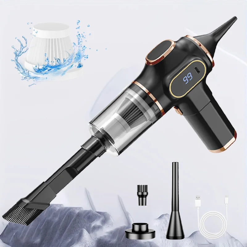 NEW Home Appliance Portable Powerful Handheld Vacuum Cleaner, Long Battery Life Suitable for Cleaning Car and Home Debris