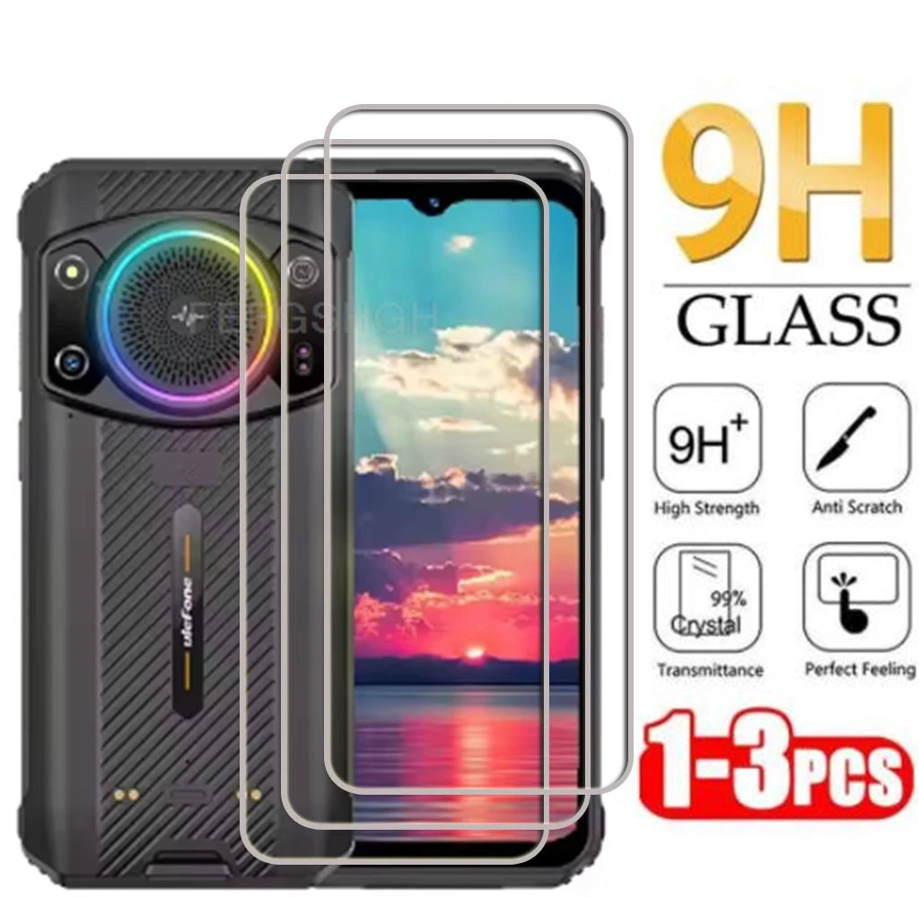 9H 2.5D Tempered Glass FOR Ulefone Armor 21 6.58" UlefoneArmor21 Armor21 Screen Protective Protector Cover Film