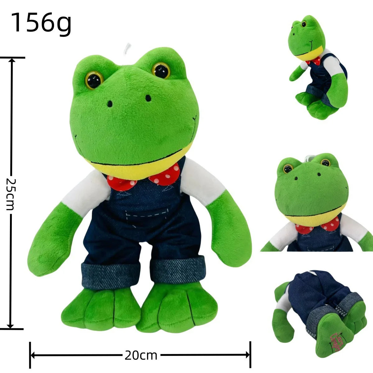 2025 New Cute Pet Couple Toy Frog Plush Toy Mr. Long-Legged Lonely Frog, A Surprise Gift For Friends
