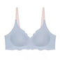 No Trace Top Women's Underwear No Steel Ring Pure Desire Comfortable Upper Support Sling Adjustable Beauty Back Bra Thin Section