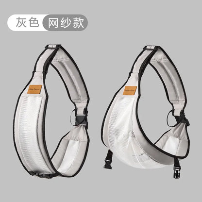 Adjustable Baby SlingOne Shoulder Baby Carrier Lightweight Breathable Mesh Baby Sling Portable Baby Carrier for Newborn Toddler