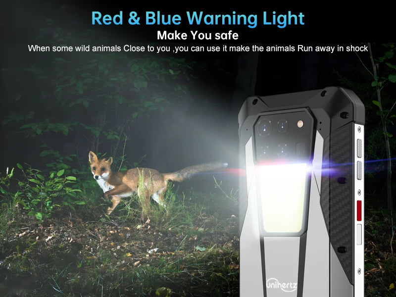 US AU EU Stock Unihertz 8849 Tank 3 Rugged 5G Smartphone 32GB 512GB 23800mAh 120W Charger Dimensity 8200 200MP 120Hz Cell Phone