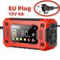 Newest 12V Car Battery Charger 15A/8A Pulse Repair Large Display Smart Charger for Car Motorcycle Lead Acid AGM GEL Batteries