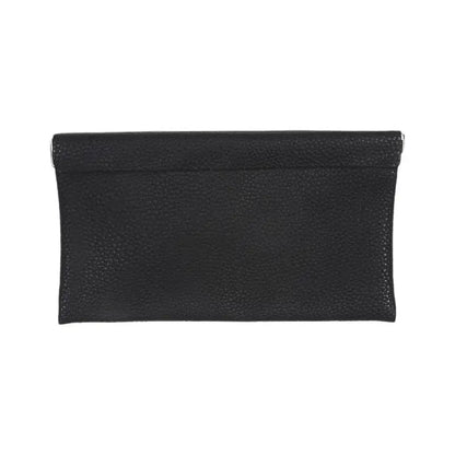 Self-Closing Artificial Leather Long Wallet Passport Driver's License ID Holder Headphone Data Cable Storage Cash Pouch